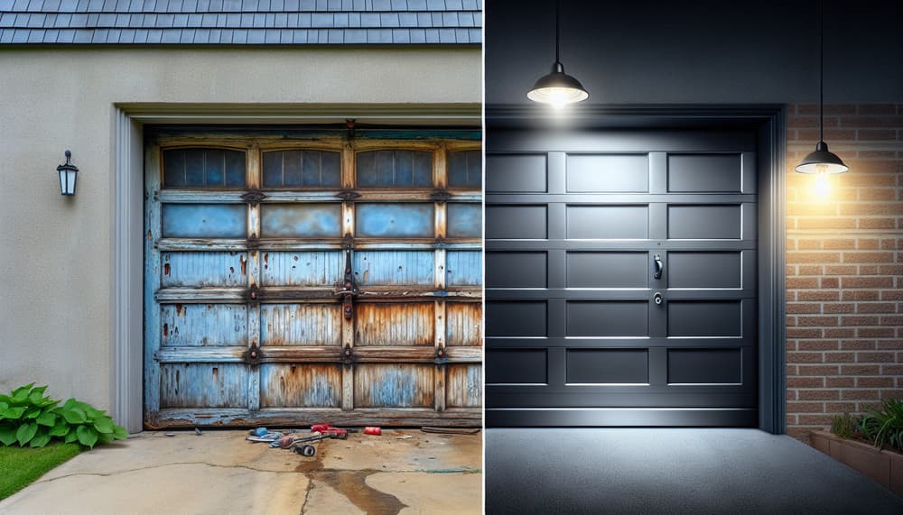 Garage door work in West Hartford