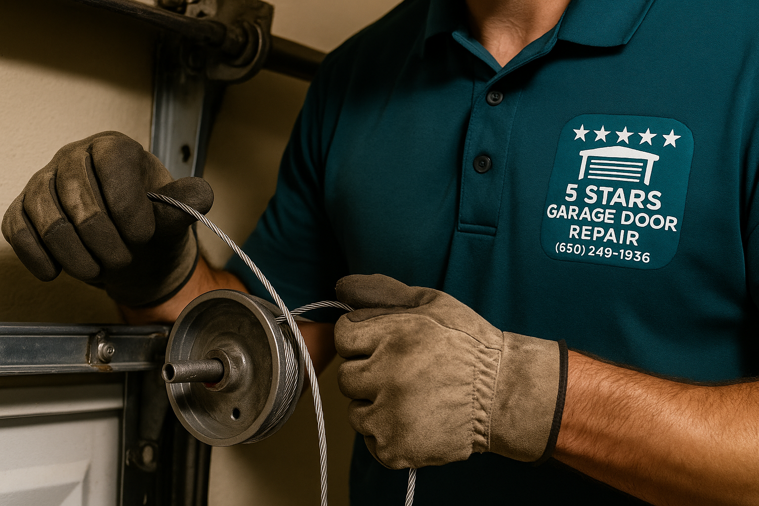 Garage Door Cable Repair in West Hartford