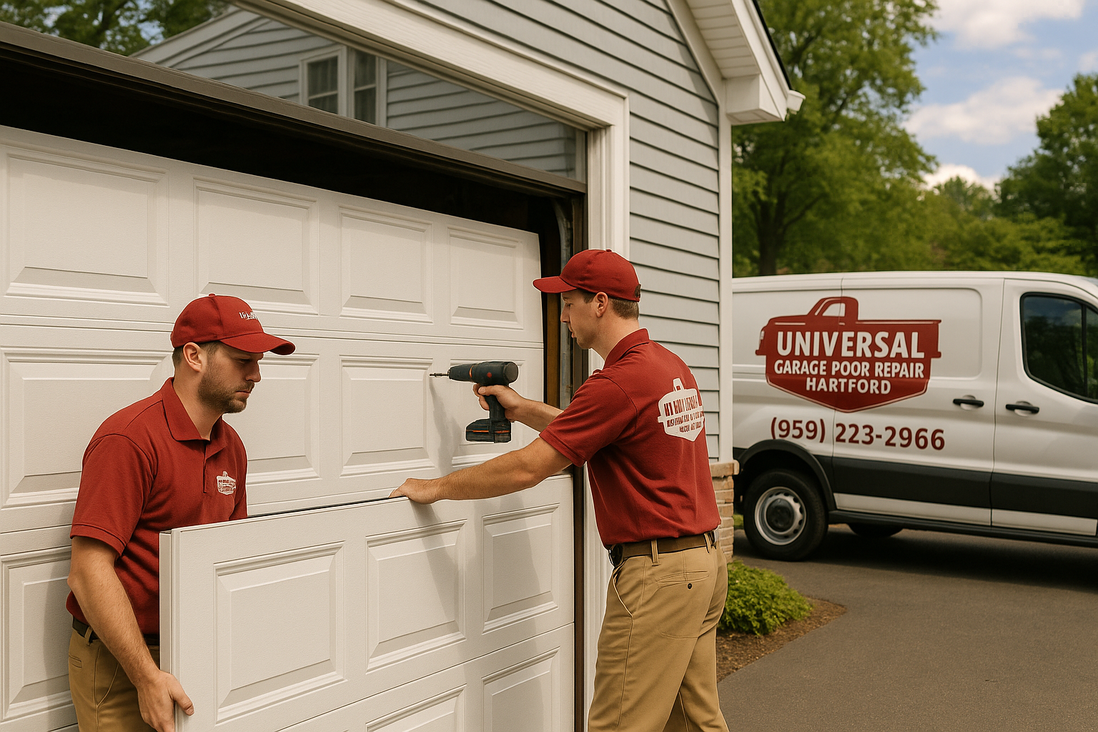 Garage Door Installation in West Hartford